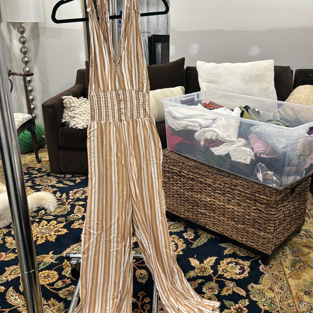 NWT halter style jumpsuit